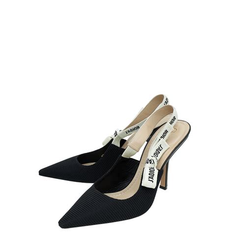 dior j'adior technical fabric slingback pump|christian Dior slingback pumps.